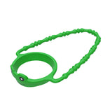 2 Pcs Green Frog Adorable Animal Silicone Cup Carrier - Portable Reusable Handle for Water Cup(cup not included)