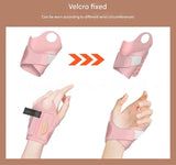 2pc Multi-Functional Silicone Makeup Artist Wristband - Wearable Palette, Brush Holder & Cleaner(Purple)