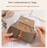 3 Pack Black Chic Portable Glasses Case Set - Anti-Pressure Sunglass & Myopia Eyewear Protectors