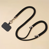 3-Pack Adjustable Black Crossbody Phone Lanyards – Dual Wear Modes, Two-Ways of Hanging,Ultra-Slim 0.6mm Patch