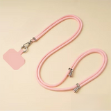 3-Pack Adjustable Pink Crossbody Phone Lanyards – Dual Wear Modes, Two-Ways of Hanging,Ultra-Slim 0.6mm Patch