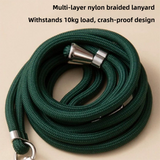 3-Pack Adjustable Khaki Crossbody Phone Lanyards – Dual Wear Modes, Two-Ways of Hanging,Ultra-Slim 0.6mm Patch