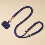 3-Pack Adjustable Blue Crossbody Phone Lanyards – Dual Wear Modes, Two-Ways of Hanging,Ultra-Slim 0.6mm Patch