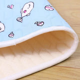 2-Pack Black Cat Pet Summer Cooling Latex Pad (M Size: 50*40cm) - Breathable Ice Silk & Latex-Filled Dog Bed Cat Sleeping Mat with Non-Slip Base