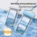 3-PCS Pink IPX8 Waterproof Phone Pouch(19×11 CM) - Universal Touch Screen & Underwater Photo Case for Swimming, Snorkeling, and Beach