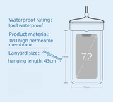 3-PCS Pink IPX8 Waterproof Phone Pouch(19×11 CM) - Universal Touch Screen & Underwater Photo Case for Swimming, Snorkeling, and Beach