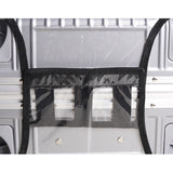 2-Pack 26" Clear PVC Luggage Cover - Heavy-Duty Waterproof & Scratch-Resistant Suitcase Protector