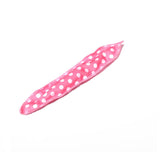20-Pack Pink Polka Dot Bow Sponge Hair Rollers Set -  Soft Sleep Pillow Lazy No-Heat Curler for Heatless Loose Curls Hair Style