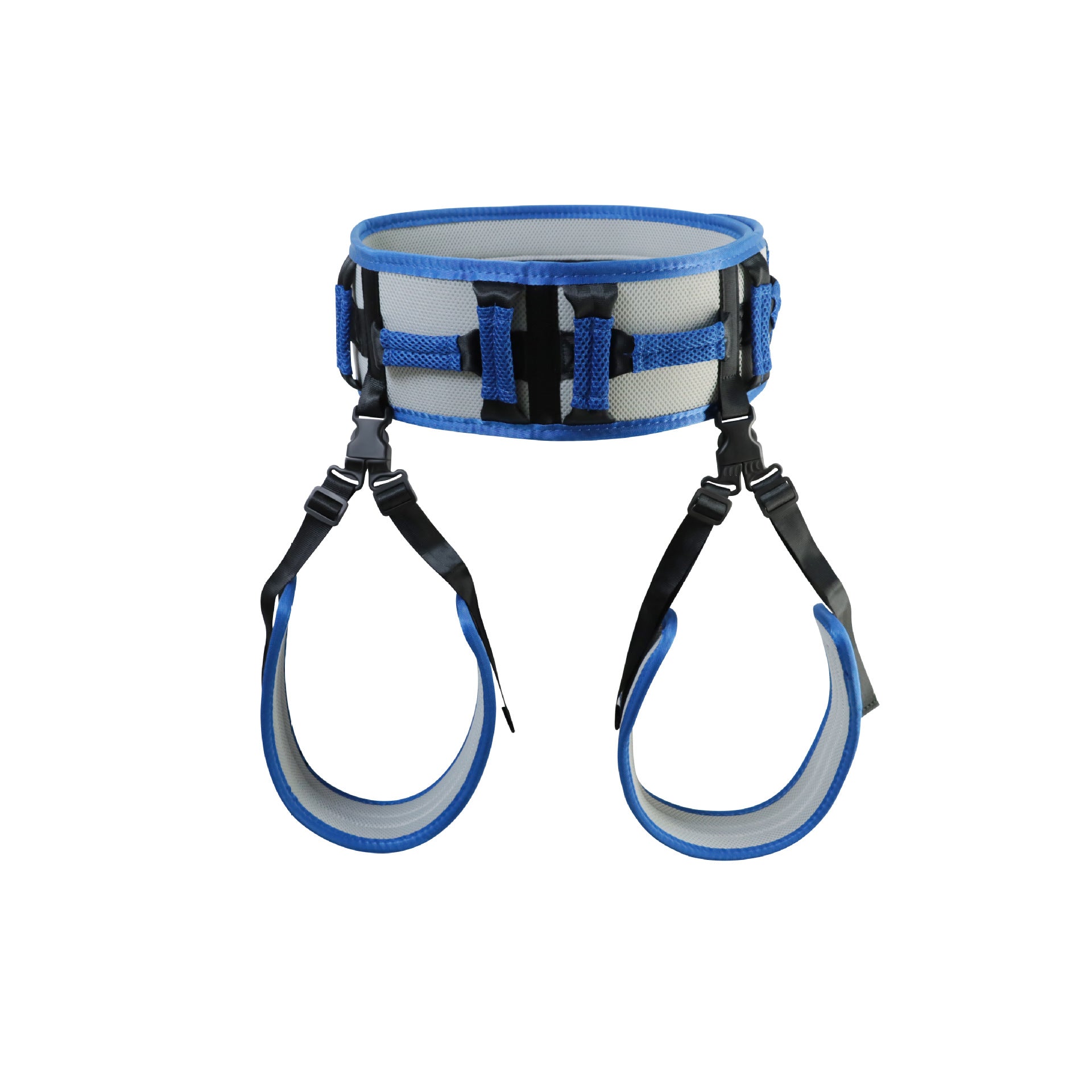 Size L Blue Rehabilitation Support Waist Belt – Gait Assistance & Transfer Aid for Elderly, Post-Stroke, and Mobility-Impaired Users