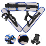 Size L Blue Rehabilitation Support Waist Belt – Gait Assistance & Transfer Aid for Elderly, Post-Stroke, and Mobility-Impaired Users