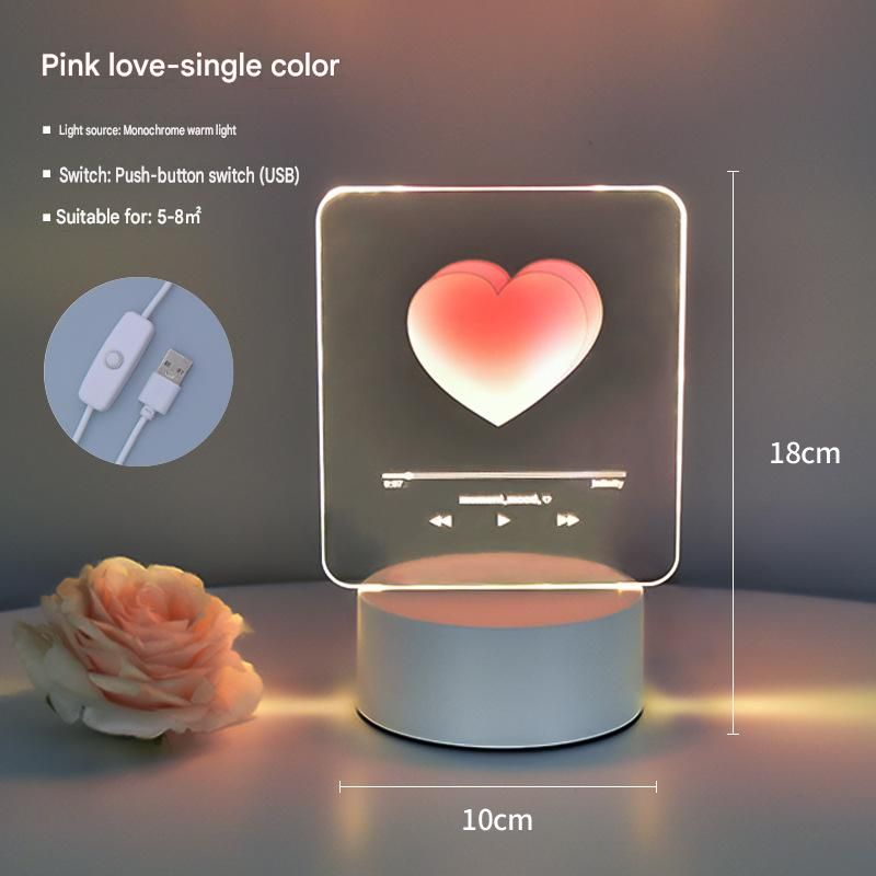 Creative Romantic Home Gift Set - White Dual Spray USB Humidifier with  Warm LED Night Light and White Acrylic Decorative Ambient Lamp, Portable Lamp and Car Humidifier Bundle for Bedroom Office Living Room