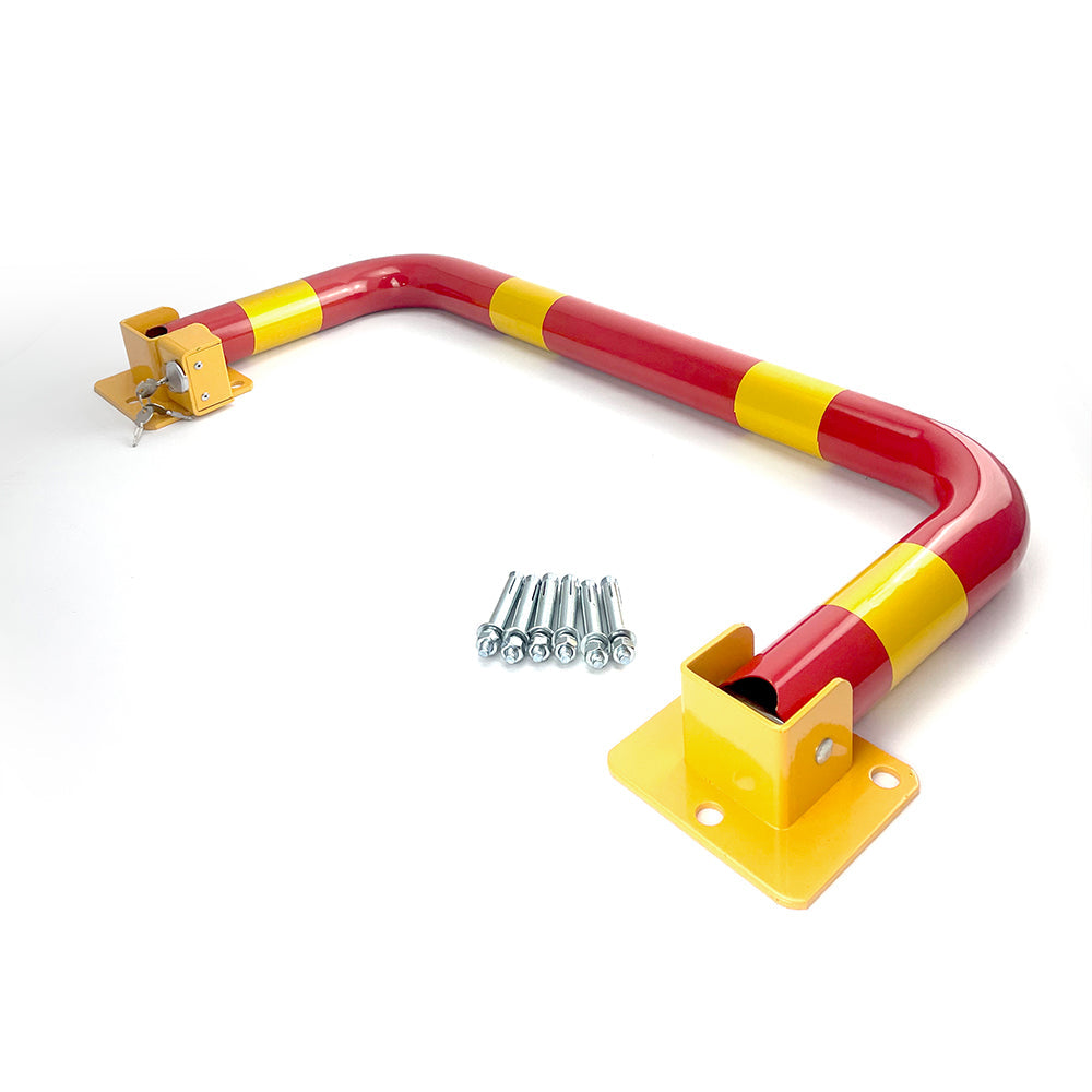 Traffic Control & Parking Tools: Arch Parking Barrier Fold Down Vehicle Security Locker Keyed Alike