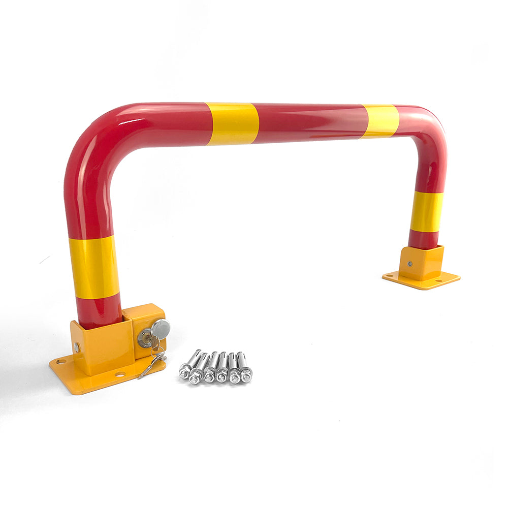 Traffic Control & Parking Tools: Arch Parking Barrier Fold Down Vehicle Security Locker Keyed Alike