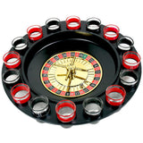 Board Games: Wine Game Shot Drinking Roulette Set with Casino Spin Glass Shot Party Bar Game
