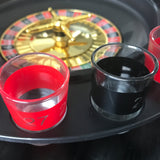 Board Games: Wine Game Shot Drinking Roulette Set with Casino Spin Glass Shot Party Bar Game
