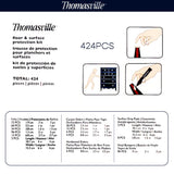 Hand Tools: Thomasville Floor Surface Protection Kit 424 Pieces Felts Bumpers Sliders Grips