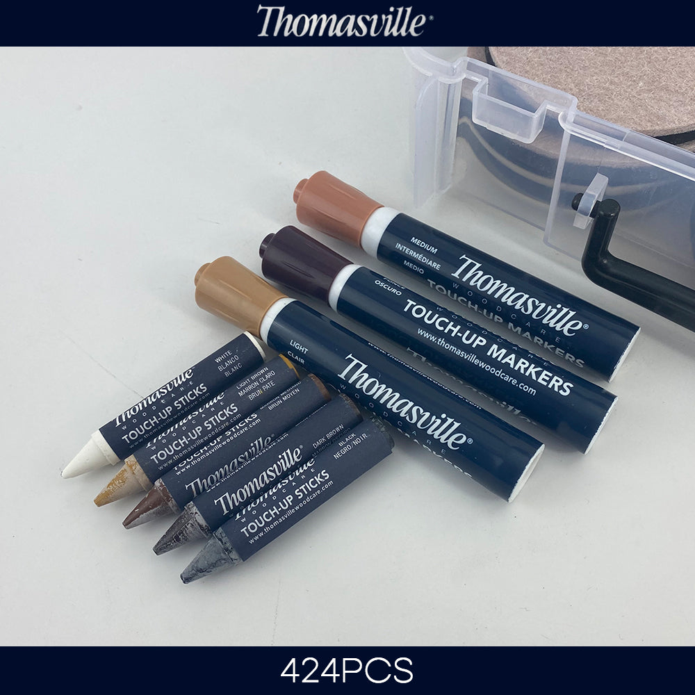 Hand Tools: Thomasville Floor Surface Protection Kit 424 Pieces Felts Bumpers Sliders Grips