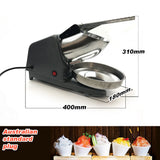 Traffic Control & Parking Tools: Electric Ice Crusher Ice Shaver Snow Cone Maker Machine Home Commercial AU Plug