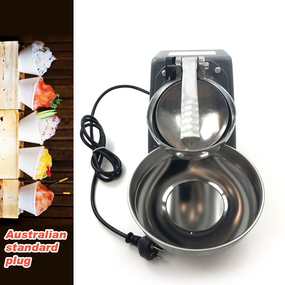 Traffic Control & Parking Tools: Electric Ice Crusher Ice Shaver Snow Cone Maker Machine Home Commercial AU Plug