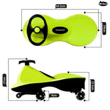 Ride On Cars: Moka White-Glide Walker Swing Car Twist Car Rind On Toy  Italian Designer For Children Outdoor