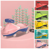 Ride On Cars: Rococo Pink-Glide Walker Swing Car Twist Car Rind On Toy  Italian Designer For Children Outdoor