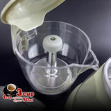 Coffee Machines & Accessories: Latest Styles Electric Aluminum Espresso Moka Coffee Maker 3cups Italian Classic - Cream