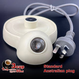 Coffee Machines & Accessories: Latest Styles Electric Aluminum Espresso Moka Coffee Maker 3cups Italian Classic - Cream