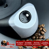Coffee Machines & Accessories: Silver Electric Moka Coffee Maker Espresso Machine Italian Classic 6 Cups Auto Power