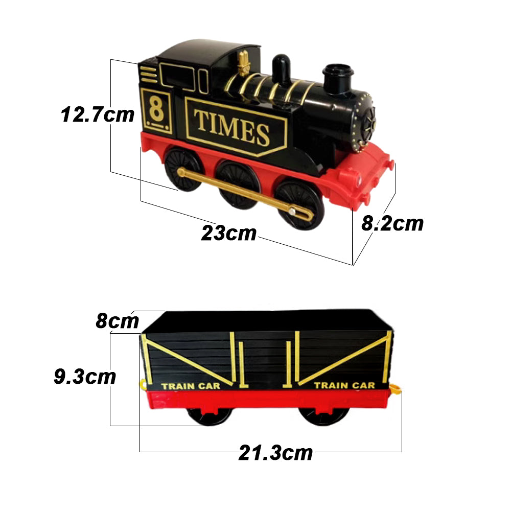 Activity Toys: Electric Christmas Classic Train Toy Kids Set Railway Music With 16pcs Tracks AU STOCK