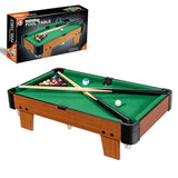 Activity Toys: Wooden Mini Snooker Tables Billiards Game Pool Table Set Toy Extra Size For Kids