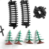 Activity Toys: Electric Modern Toy Train Set Vehicle Rail Track Carriages With sound and lighting Kids