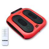 Massagers: Red Massage Relieve Pain Sore in Feet Calves lmprove Circulation Health with Remote Control