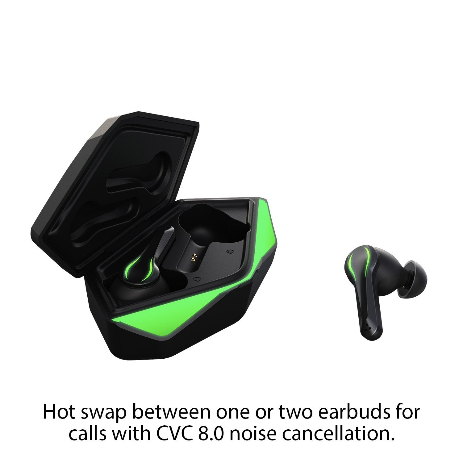 Matte Black Nuraboost Edge Ultra Low Latency Bluetooth 5.0 Gaming True Wireless Earbuds - Free AU/NZ Shipping