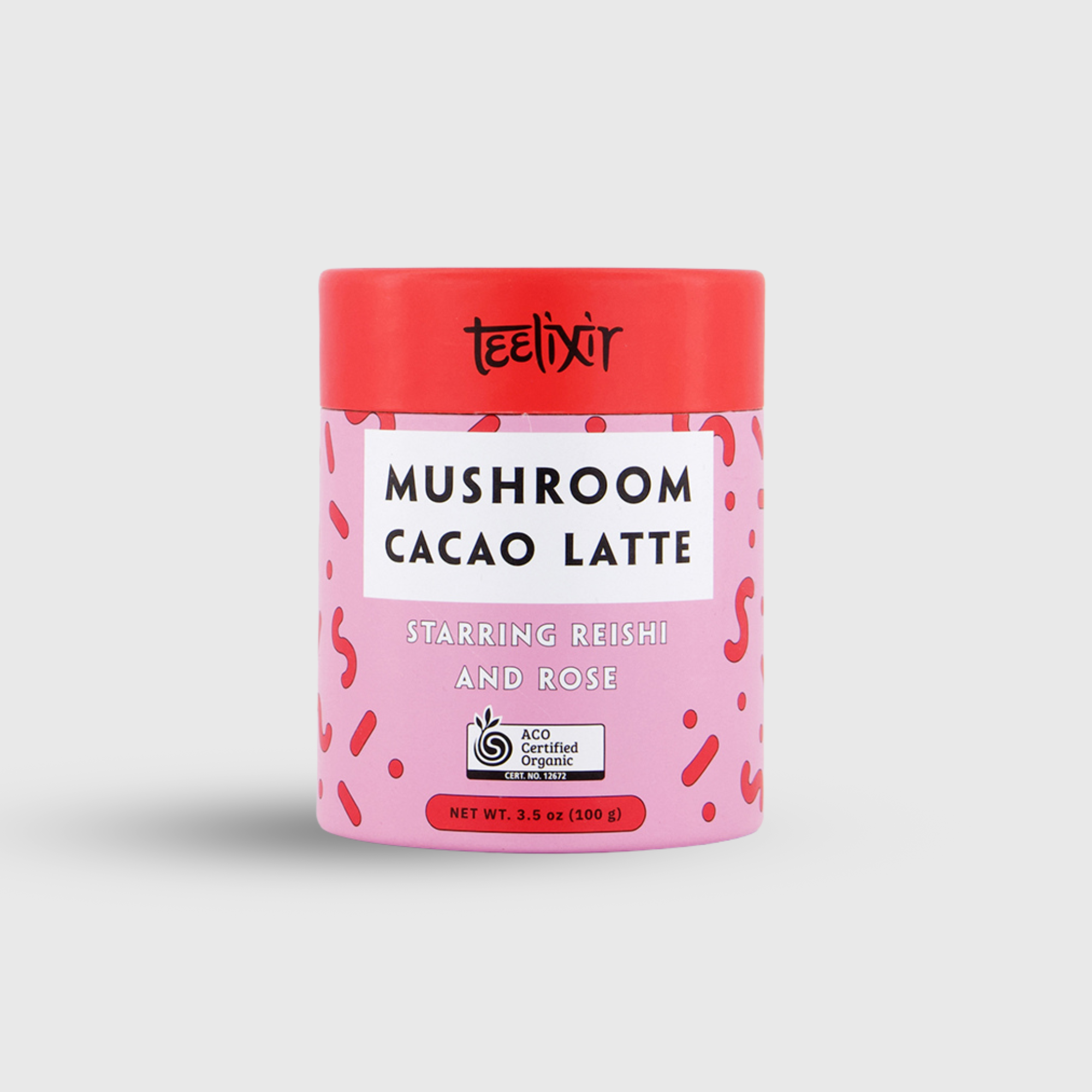 Vitamins & Supplements: Teelixir Organic Mushroom Cacao Latte 100g