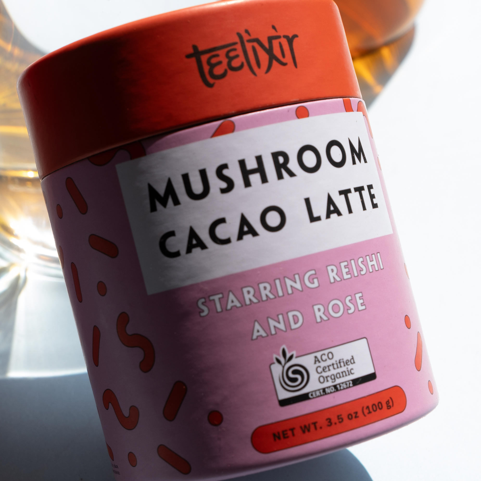 Vitamins & Supplements: Teelixir Organic Mushroom Cacao Latte 100g
