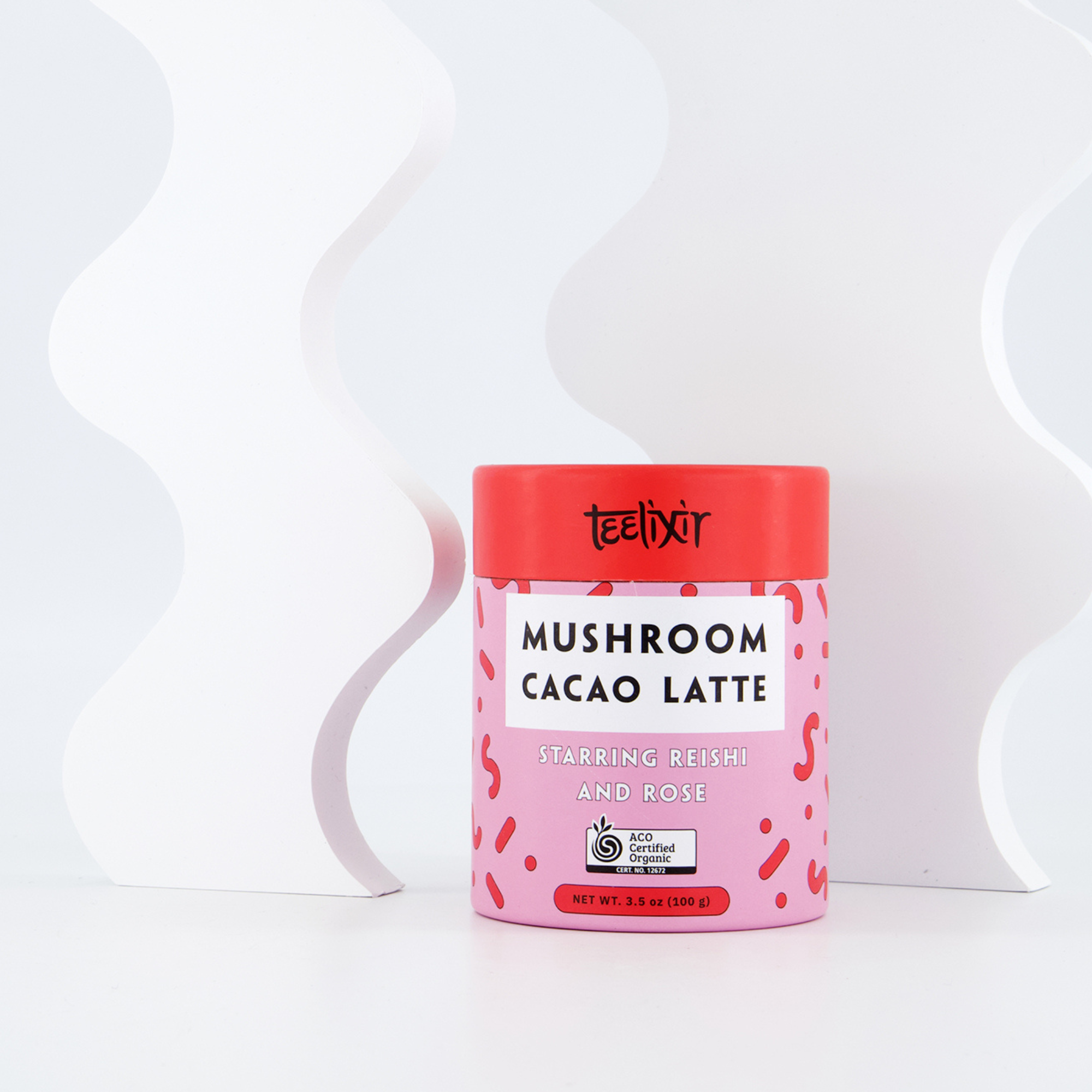 Vitamins & Supplements: Teelixir Organic Mushroom Cacao Latte 100g