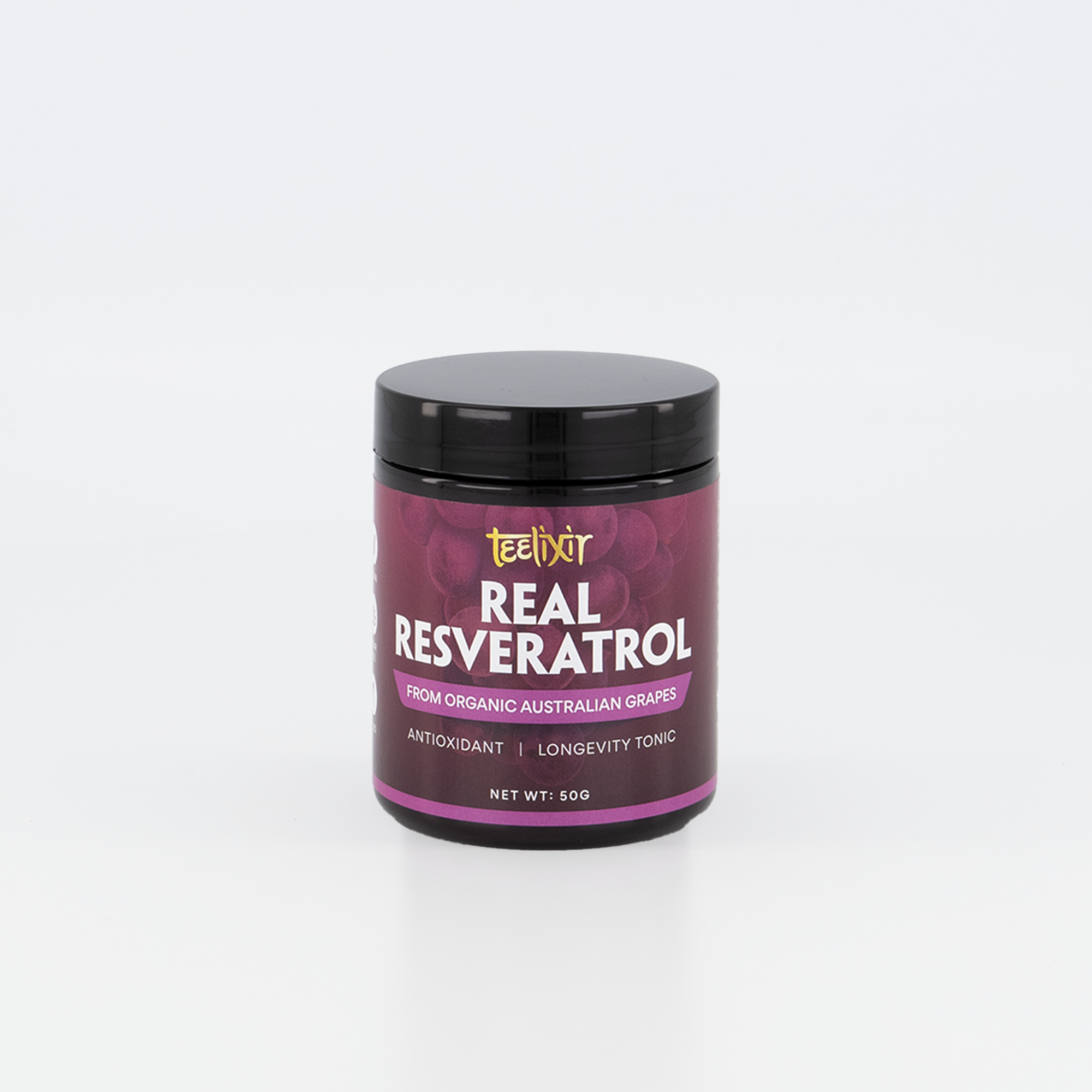 Vitamins & Supplements: Teelixir Organic Resveratrol 50g