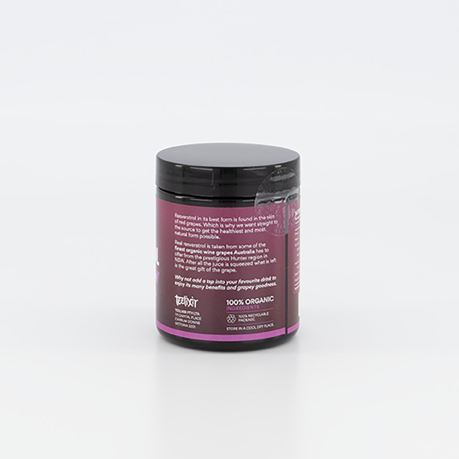 Vitamins & Supplements: Teelixir Organic Resveratrol 50g