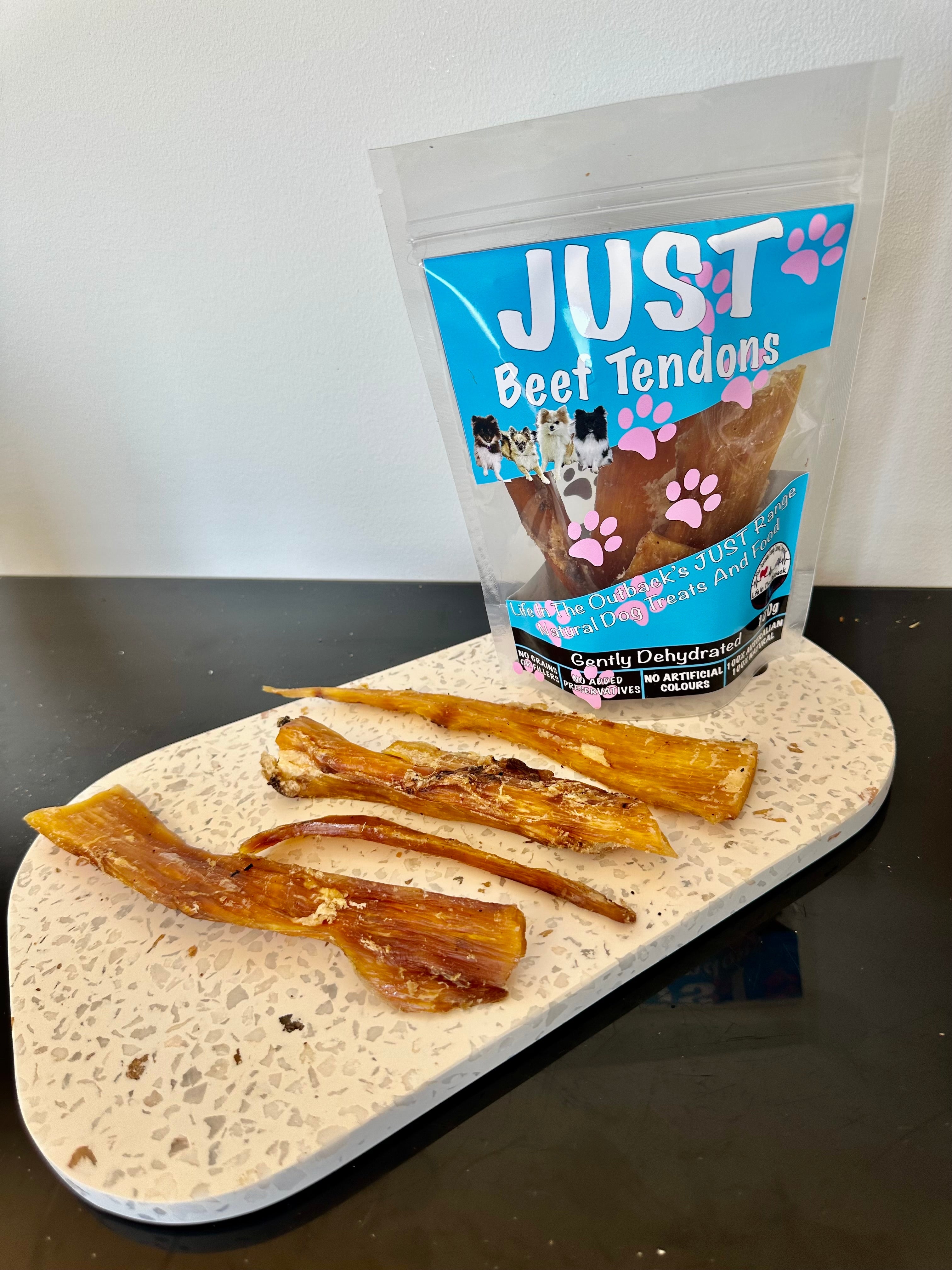 Dog Food: 1x Just Beef Tendons