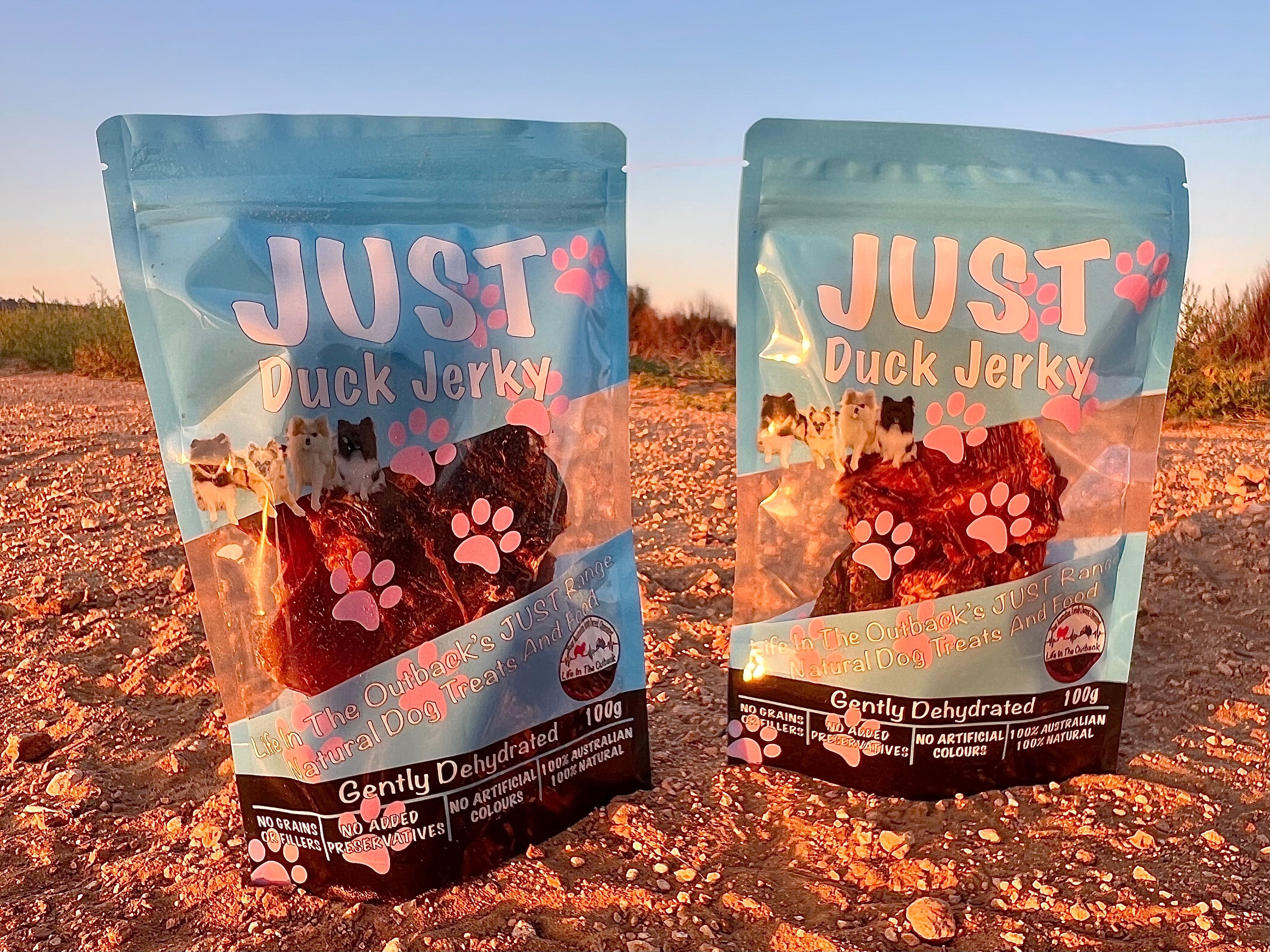 Dog Food: 1x Just Duck Jerky