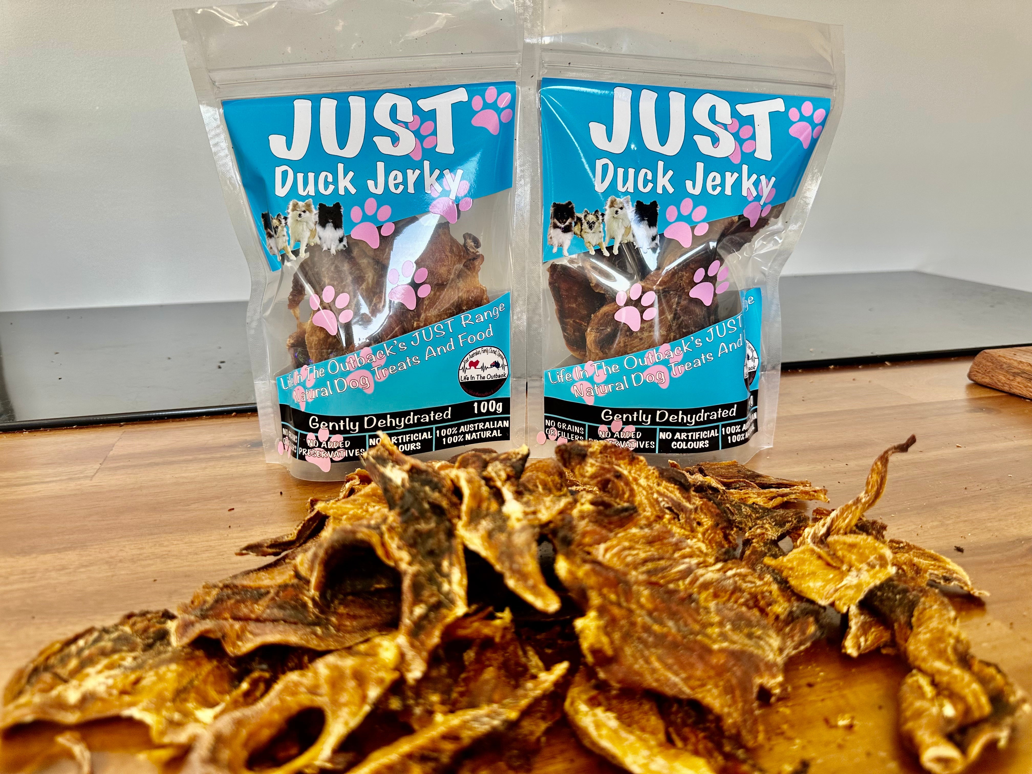 Dog Food: 1x Just Duck Jerky