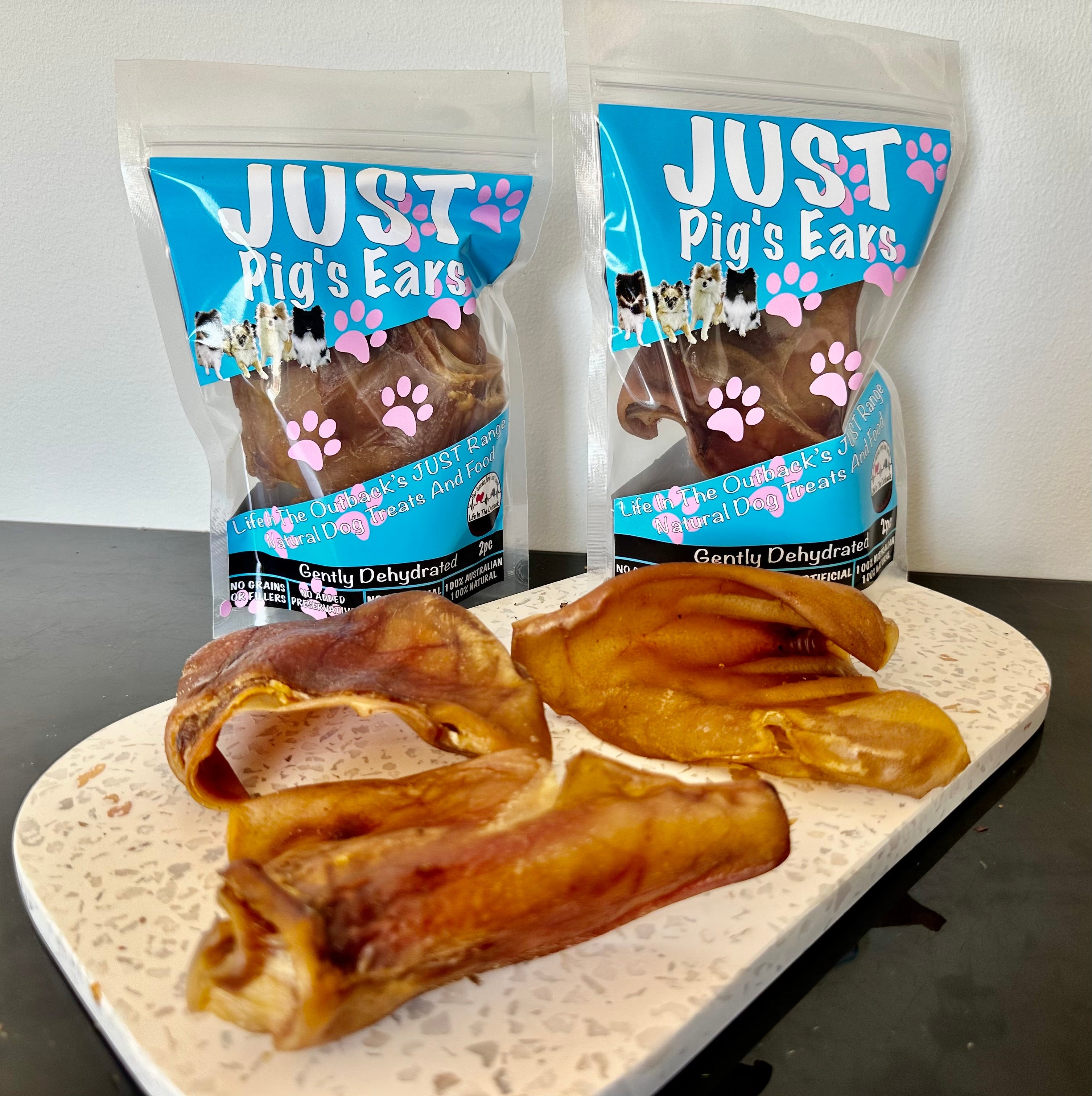 Dog Food: 1x Just Pig's Ears