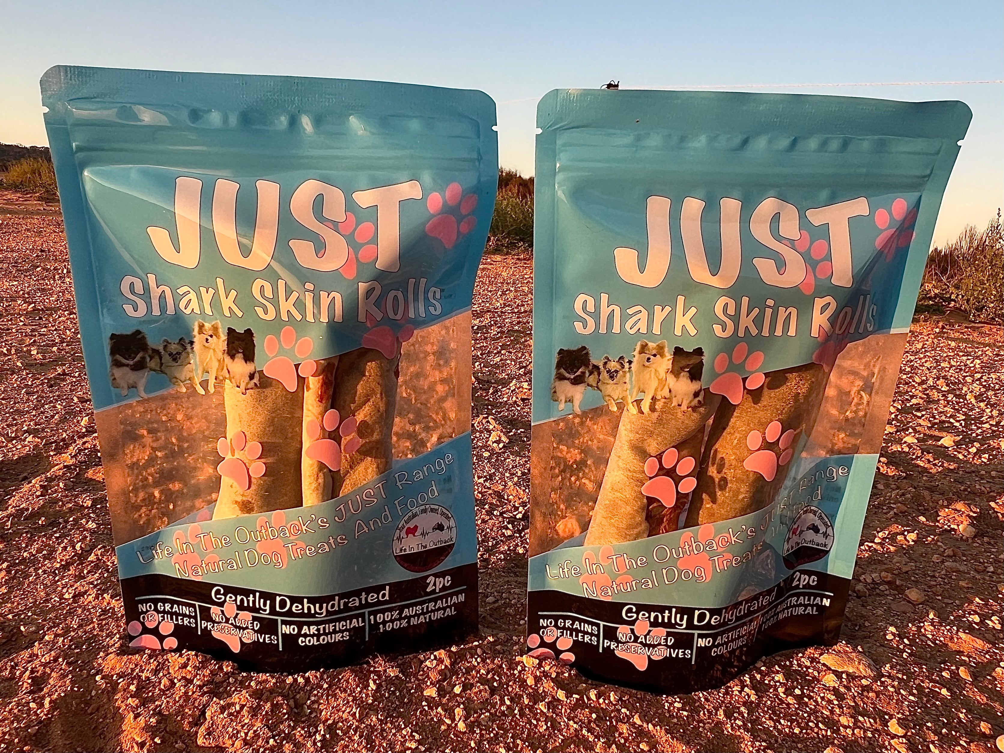 Dog Food: 1x Just Shark Skin Rolls