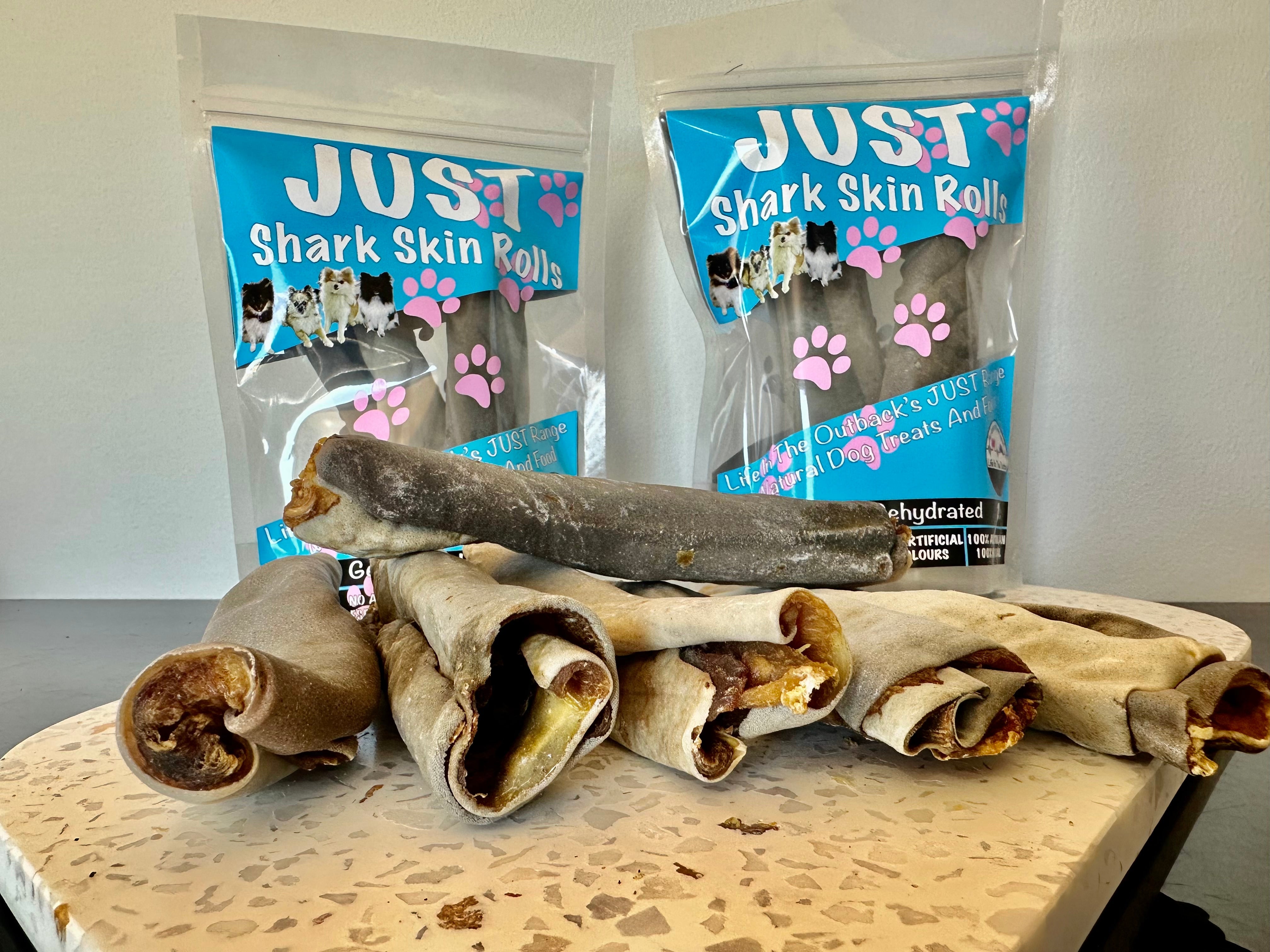 Dog Food: 1x Just Shark Skin Rolls