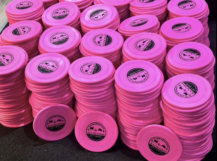 Dog Toys: 1x Life in the Outback Frisbee