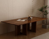 Dining Tables: Oak Melamine Dining Table 6 Seater