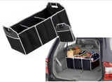 Bicycle Stands & Storage: Collapsible Car Trunk Organiser with Cooler Bag