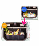 Bicycle Stands & Storage: Collapsible Car Trunk Organiser with Cooler Bag