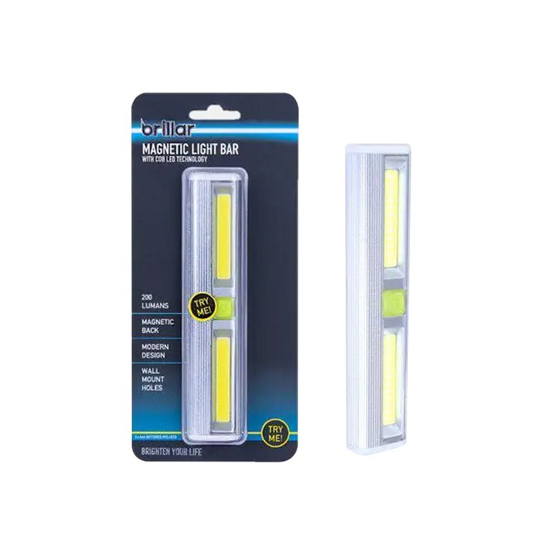 Night Lights & Ambient Lighting: 200 Lumens Wireless Stick-on Anywhere Battery Operated Cabinet LED Light