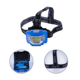 Camping Lights & Lanterns: 5 Mode Headlamp with COB LED Technology-Blue/Black - Blue